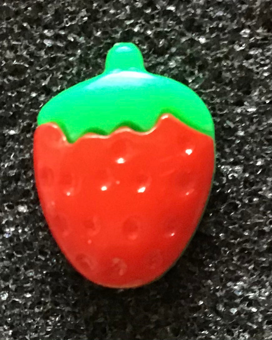 Strawberry shank button