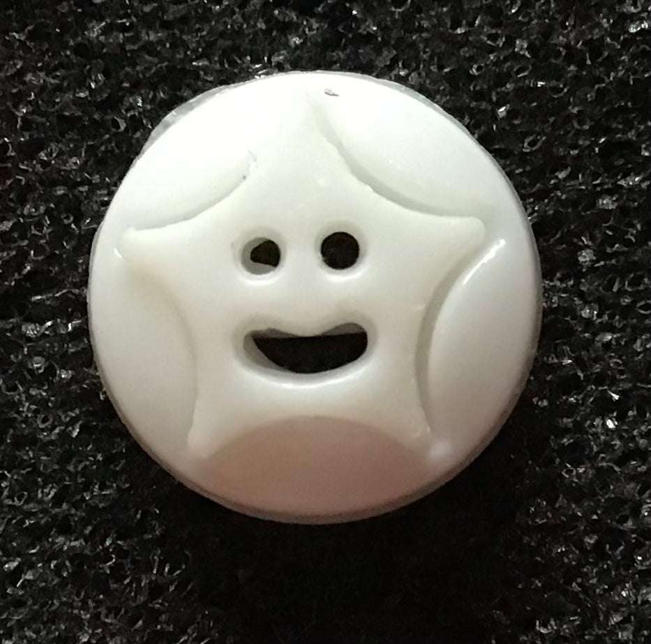 Smiling stars shank buttons